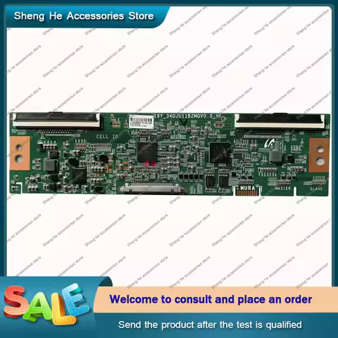 For XMMNTWQ34 Logic board 19Y-34QJU11B2MQV0.0-HF screen LSM340YP original 19Y-34QJU11B2MQV0-HF