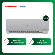 Haier 1.0HP Air Conditioner Inverter HS-10VSC03(S) AI Eco Wi-Fi Control Penghawa Dingin