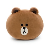 {Toy Shop} หมอนตุ๊กตาหมีสีน้ำตาลแท้กระต่ายเคนนี Changyi LINE FRIENDS ไม่