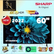 SHARP 4T-C60DK1X ANDROID TV 60 INCHI UHD 4K