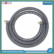 ◬ ✎ ✙ Lpg hose Sakura Japan 3 Layers LPG Regulator Hose Heavy Duty with FREE 2pcs hose clamp[RANDOM