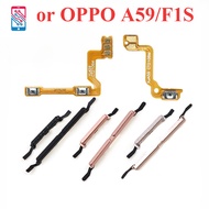 For OPPO F1S A59 A1601 Power on / off Switch Button Side Key Volume Up Down Flex Cable Replacement R