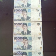 uang kuno 50 ribu rupiah