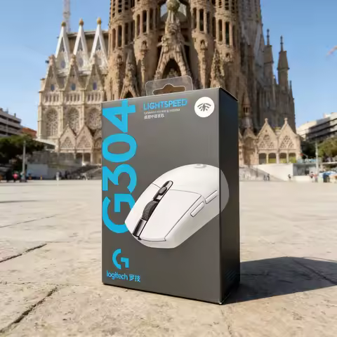 Logitech G304 Wireless G203 G402 Wired Gaming Mouse Fast Response Comfortable Grip For FPS Gamer