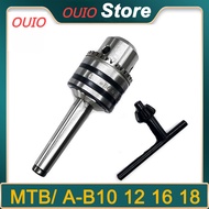 OUIO MT1 MT2 MT3 MT4 B10 B12 B16 B18 0.6-6/1-10/1-13/3-16/5-20 Morse tapper shank Drill Chuck Arbor 