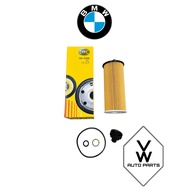( 100% HELLA ) OIL FILTER - BMW X1 X2 I8 MINI COOPER F54 F55 F56 F60 BMW F45 ( 11428570590 )