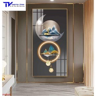 Modern Wall Painting, Mirror Painting D40x60cm D50x75cm D60x90cm D70x120m