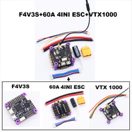 F4V3S/ F4V3S PLUS+45A/60A 4IN1 ESC+VTX1000+1080P Camera INAV Betaflight Board Barometer OSD Quadcopt