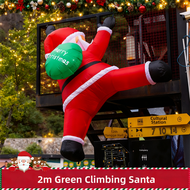 NUOXUNDE | Inflatable Santa Claus Decor for Outdoor Christmas Display