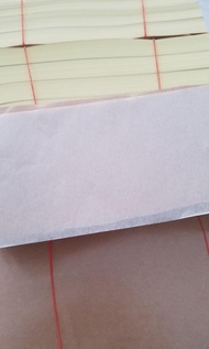 ※長期現貨 《台灣訂製》食用級別糯米白符紙18.5*9cm