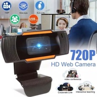 Webcam Camera PC Laptop Webcam 720p HD Built in Mic