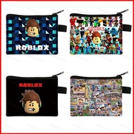 B4 Cartoon Roblox Kids Coin Purse Wallet Keychain Zipper Pouch Kids Wallet Card Coin Purses Handbags