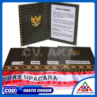 Map Perlengkapan Upacara BATIK (5 Map & 10 Slempang) Hard Cover Glossy