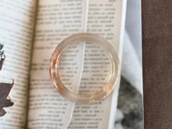 櫻花瑪瑙手鐲(荔枝凍牛血紅)