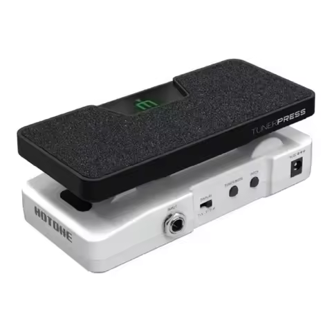 Hotone Multi-Function Tuner Press, Volume e expressão comutáveis 4 em 1, Padel com interruptor de ta