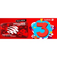 NUMBER VIP HOTLINK (prepaid sim)3-3 hotlink sim