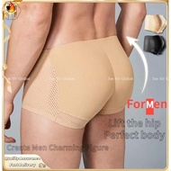 Joe Sir Men Boxer Underwear Pad Padded Boxer Shorts Butt Lifter Padding Butt Enhancer With Padding F