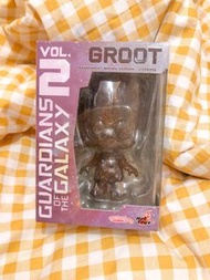 啡色透明Groot 小樹人figure 公仔模型