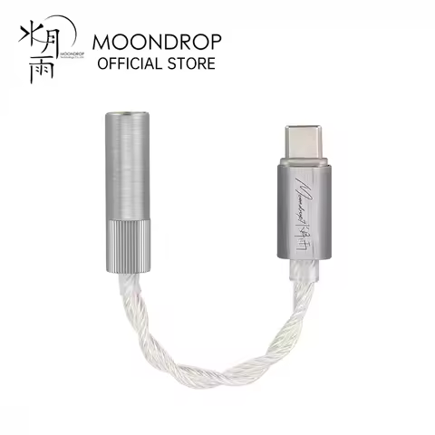 MOONDROP ECHO-B USB C 4.4mm Fully Balanced Portable DAC/AMP 32Bit/384kHz Harware Decoding
