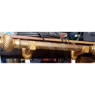 trọn bộ thanh treo rèm 1m301m40 1m50 đầy đủ phụ kiện đi kèm cả vít nở