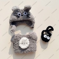 new Labubu The Monster Kawai Totoro Cartoon Costume Clothes High Quality Vinyl Doll Action Figure 1: