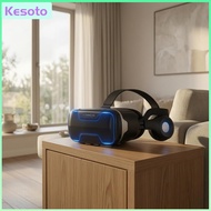 Simulated Reality Headset Padded VR Headset Simulated Reality Glasses Easy to Use VR Goggles Breatha