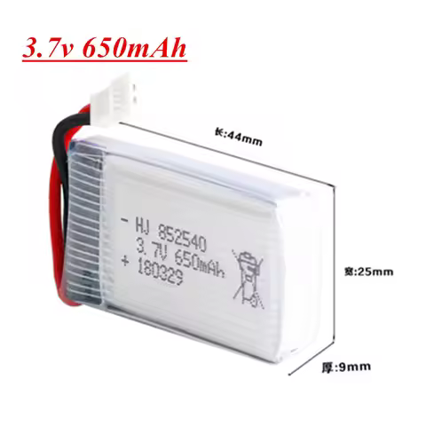 3.7V 650mAh Lipo Battery and usb Charger For SYMA X5C X5C-1 X5 X5SC X5SW M68 K60 HQ-905 CX30 RC Quad