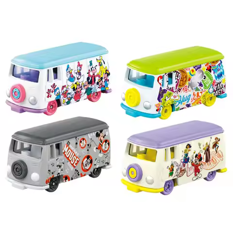 Dream Tomica Disney 100 Anniversary Mickey Mouse 1/64 Alloy Diecast Car Mini Vehicle Collectible Kid
