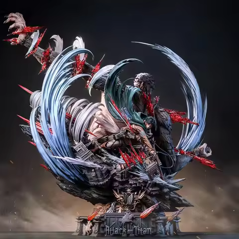 Shaunyang Hertz Studio Levi Ackerman VS Zeke Jaeger Model