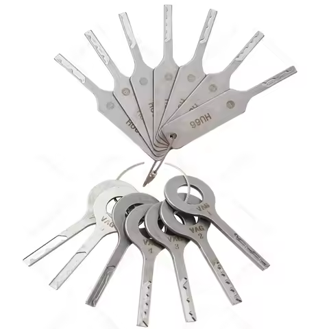 GOSO HU92 HU66 7PCS Strong Power Open Key Locksmith Tools For BMW Peugeot for Landerover VW
