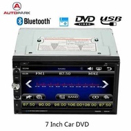 7 Inches  Universal 2 Din HD Car Stereo DVD Player Bluetooth Radio Entertainment Multimedia USB/TF I