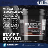 💜ULTIMATE NUTRITION💜 MUSCLE JUICE MASS REVOLUTION 2600💪WEIGHT GAINER💪 [11 lb] โปรตีนคุณภาพสูง เสริมน้ำหนักและกล้ามเนื้อ