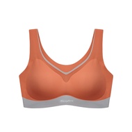 ONE-PIECE Singlet Latex 2-TONE Bra Women SUPOR SLEEPBRA M-2XL Daily Usage Seamless Non-Wired Skin Fr