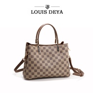 Louis Deya Womens Bag 2024 New Arrival Large Capacity Satchel Shoulder Bag Fancy Tote Bag Autumn Win