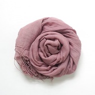 S.A x Dusty Rose 天然染乾燥玫瑰圍巾/絲巾