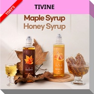 [TIVINE] Allulose Maple Syrup Zero Sugar Low Calorie Honey Syrup (520g,400g) Keto KFood
