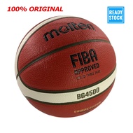 Molten B7G4500 (BG4500 Size 7) Replace GG7X Basketball Composite Leather FIBA Approved Indoor Outdoo