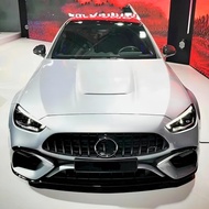 C CLASS W206 AMG C63 BONNET HOOD GT FENDER Material ALUMINUM STEEL C200 C300 Merc Benz MBZ BODYKIT