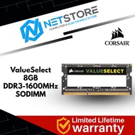 CORSAIR VALUE SELECT 8GB DDR3 1600MHZ SODIMM - CMSO8GX3M1A1600C11