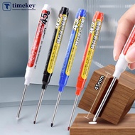 TIMEKEY 45mm Long Head Nib Deep Hole Marking Pen Ink Waterproof Oil-Based Paint Marker Decorate Line