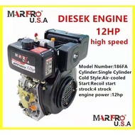 MARPRO  USA  HIGH SPEED DIESEL ENGINE 12HP