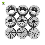10Pcs ER32 Spring Collets Set 2/4/6/8/10/12/16/18/20mm + MT3  ER32 Collet Chuck Morse Taper Holder