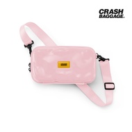 CRASH BAGGAGE กระเป๋าสะพายข้าง รุ่น MINI ICON  สีชมพูพาสเทล