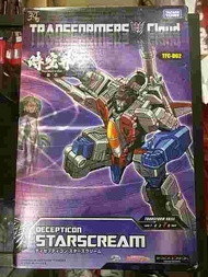 漫玩具 全新 變形金剛 TAKARA TOMY 時空界 CLOUD TFC-D02 Starscream 天王星