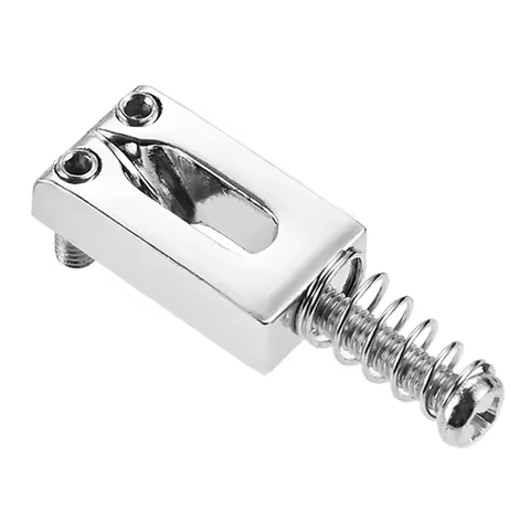 6Pcs Stainless Steel Guitar Bridge Saddles for Fender Stratocaster/Tele Styles 6 - String Electric G