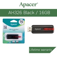 APACER FLASH DRIVE รุ่น AH326 ความจุ 16 GB รับประกัน LifeTime / Sandisk 16GB ประกัน Synnex