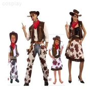 Cosplay performance Jack Cowboy Adult Cowboy Grassland Suit Warrior Childrens Day Western Cowboy Par