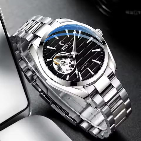 CHENXI 8806 Reloj Hombre Watch Man Fashion Sport Clock Stainless Steel Automatic Mechanical Wristwat