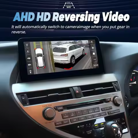 12.3" Android 13 Car Multimedia Video Player Radio For Lexus RX 450H 200t 350 300 RX200t Rx450h RX35