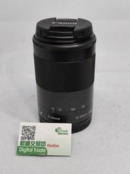 超值低玩 新淨靚仔 黑色 Canon EFM EF-M 55-200mm IS STM 防震 長炮 追星 演唱會 租機 租鏡 55-200
